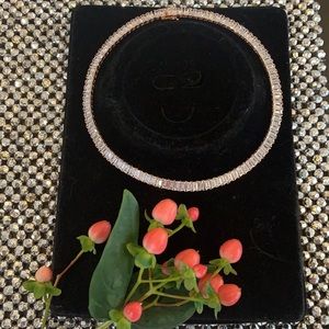 ❣️Swarovski Crystals 14K Rose Gold plated Necklace